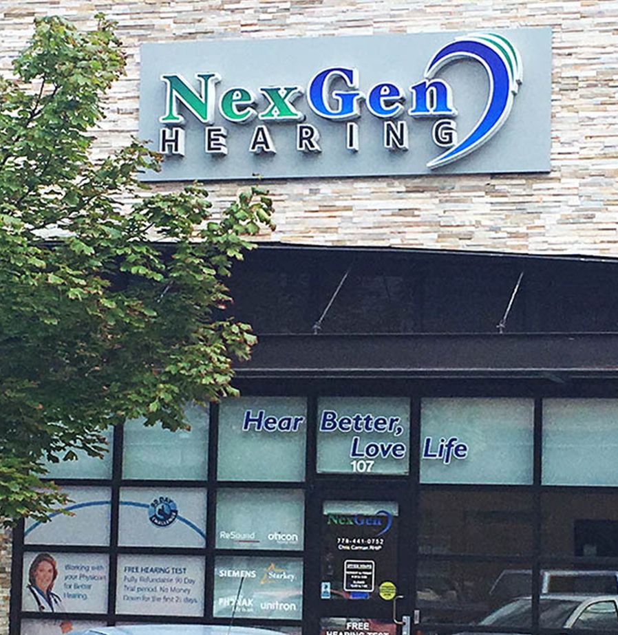 Nanaimo South NexGen Hearing Clinic Storefront