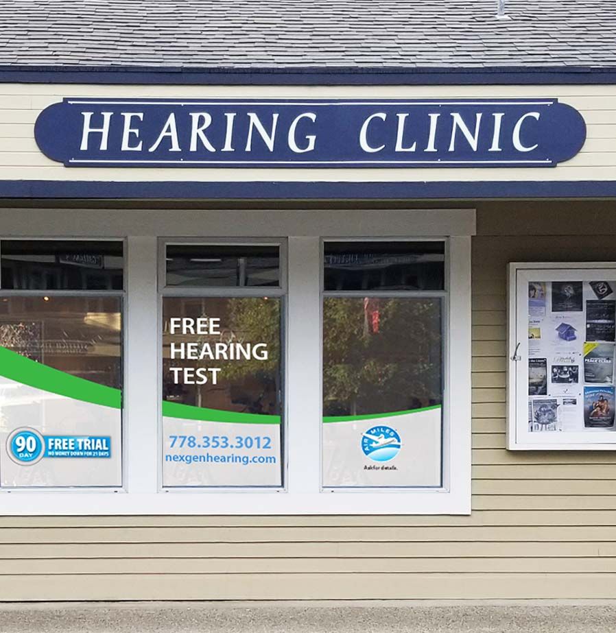 Salt Spring NexGen Hearing Clinic Storefront