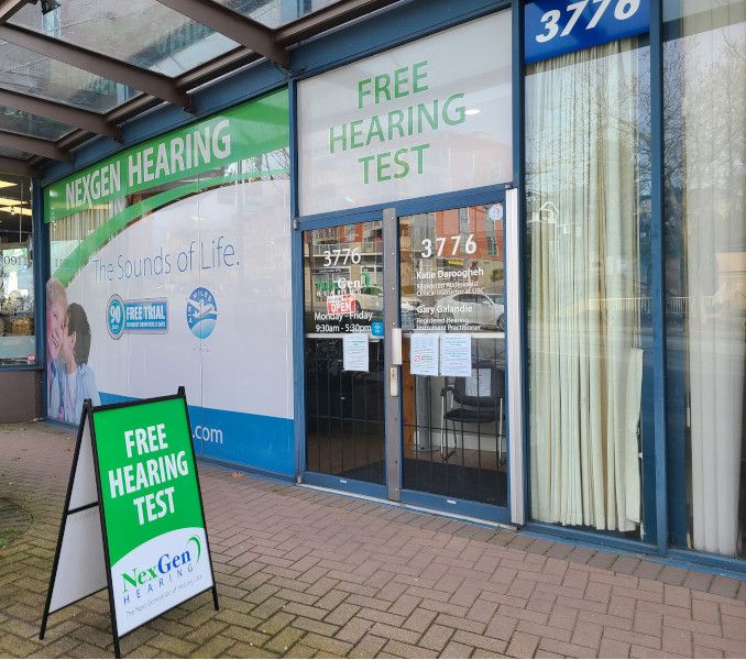Burnaby North NexGen Hearing Clinic Storefront