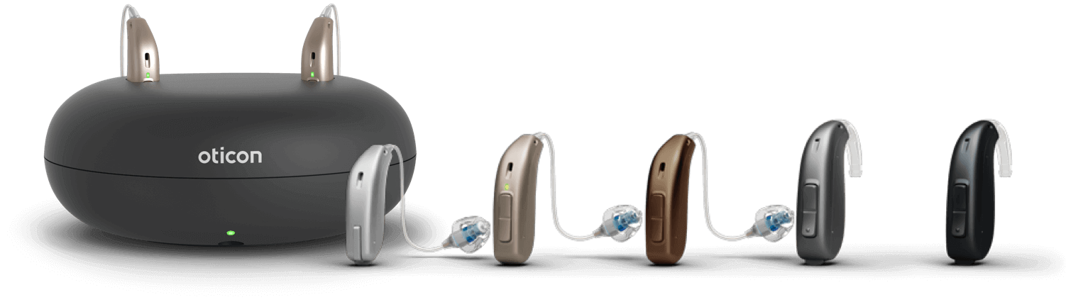Rechargeable hearing aids from Oticon